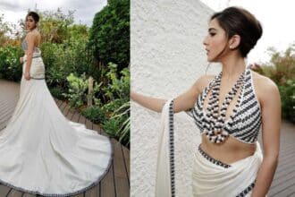 Sara Ali Khan's Regal White Saree Look At Cannes 2023 Mirrors Sharmila Tagore, Fans Declare Her A 'Replica' Of The Iconic Actress